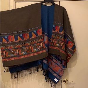 Cape poncho